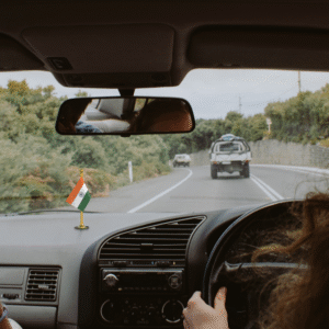 Indian Car Flag